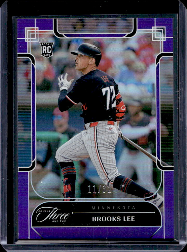 Brooks Lee 2024 Three and Two #65 Full Count /32 Price Guide - Sports ...