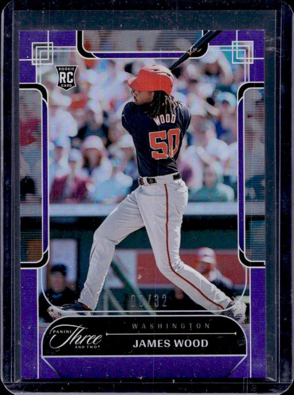 James Wood 2024 Panini Three and Two #49 Full Count /32 RAW