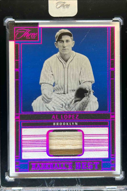 2024 Panini Three and Two #BBM-AL Baseball’s Best Memorabilia - Red FOTL /6