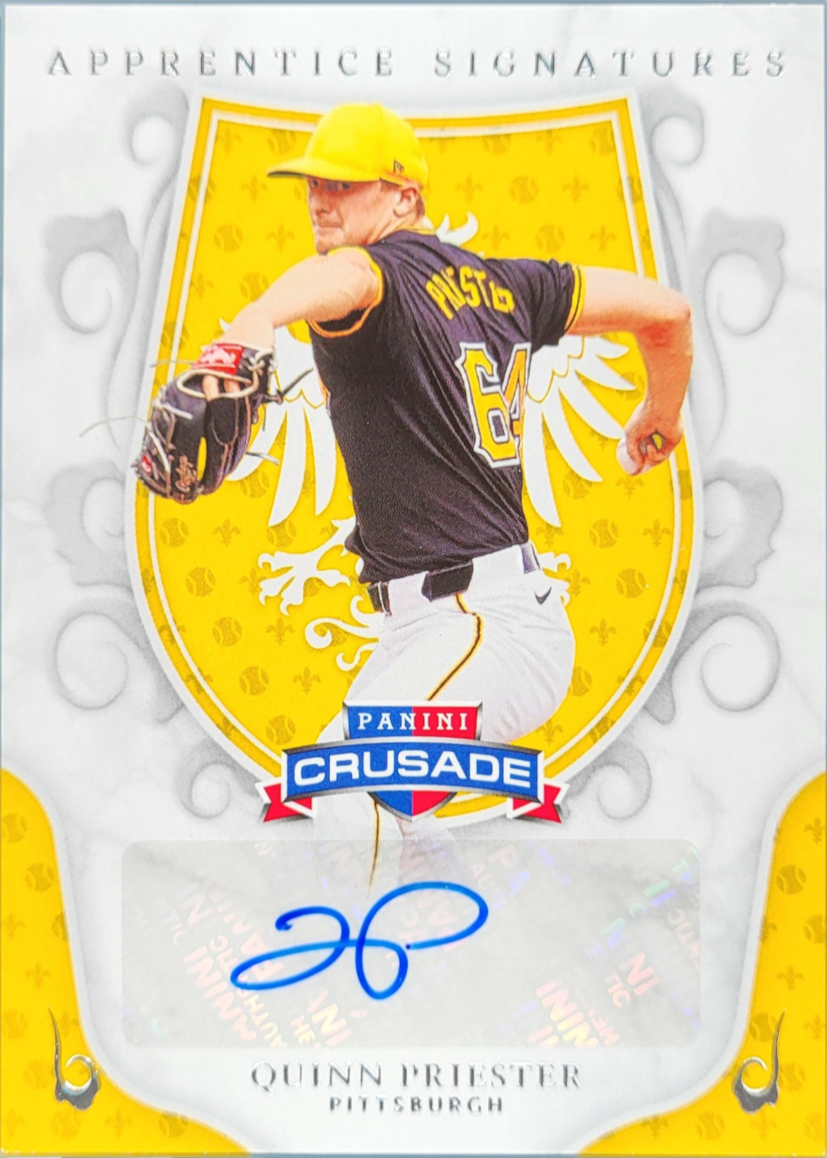 Quinn Priester 2024 Crusade #AS-QPR Apprentice Signatures Price Guide ...