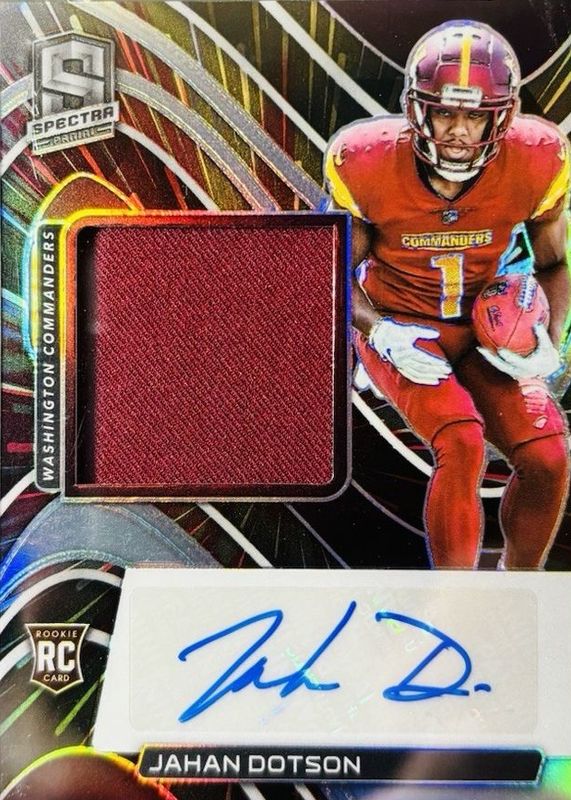 2022 Spectra #209 Rookie Patch Auto - Hyper /75