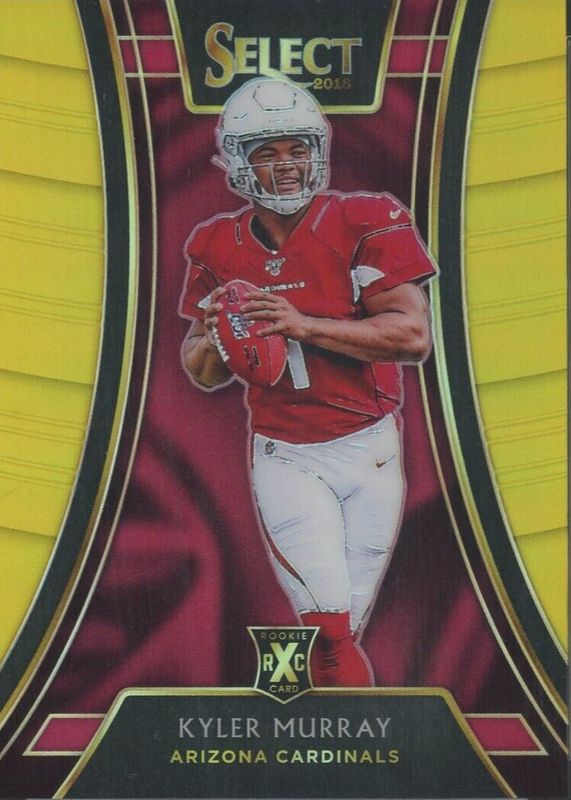 Kyler Murray 2018 Select #301 XRC Prizm - Gold /10 BGS 8