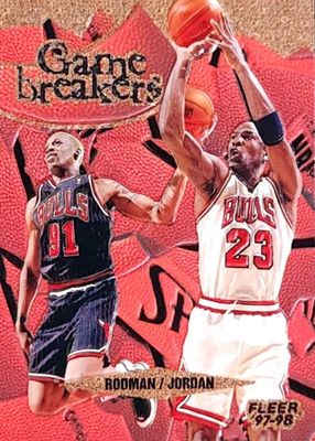 1997 Fleer #1 Game Breakers (w/Rodman)