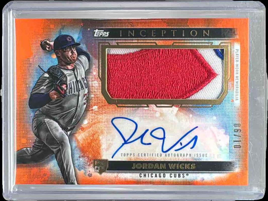 2024 Topps Inception #APC-JW Autographs Patch Cards - Orange /10