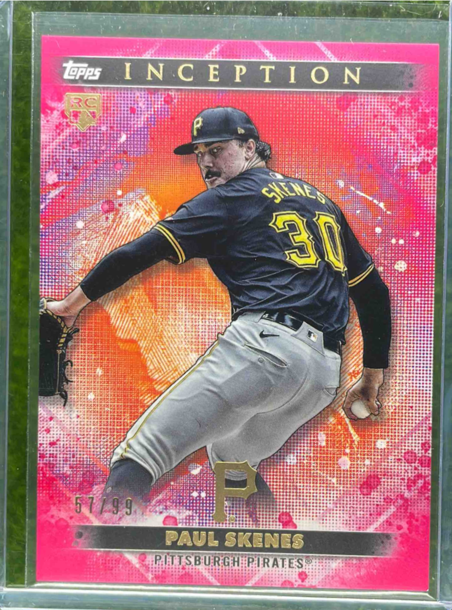 Paul Skenes 2024 Topps Inception #13 Magenta /99 Price Guide 