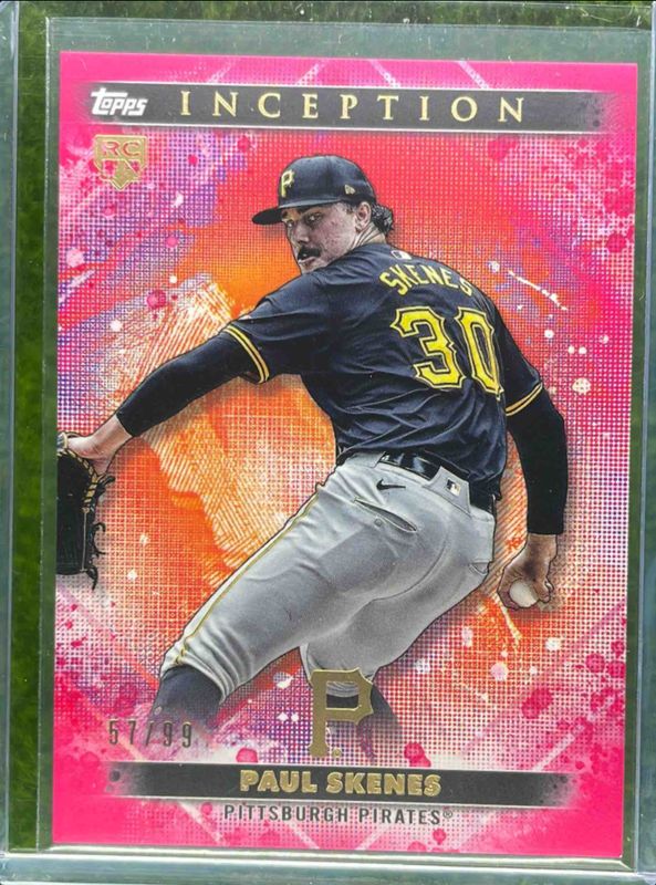 Paul Skenes 2024 Topps Inception #13 Magenta /99 Rookie RAW