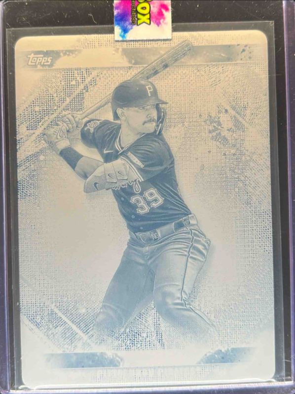 Nick Gonzales 2024 Topps Inception #52 Black Printing Plate /1 Rookie RAW