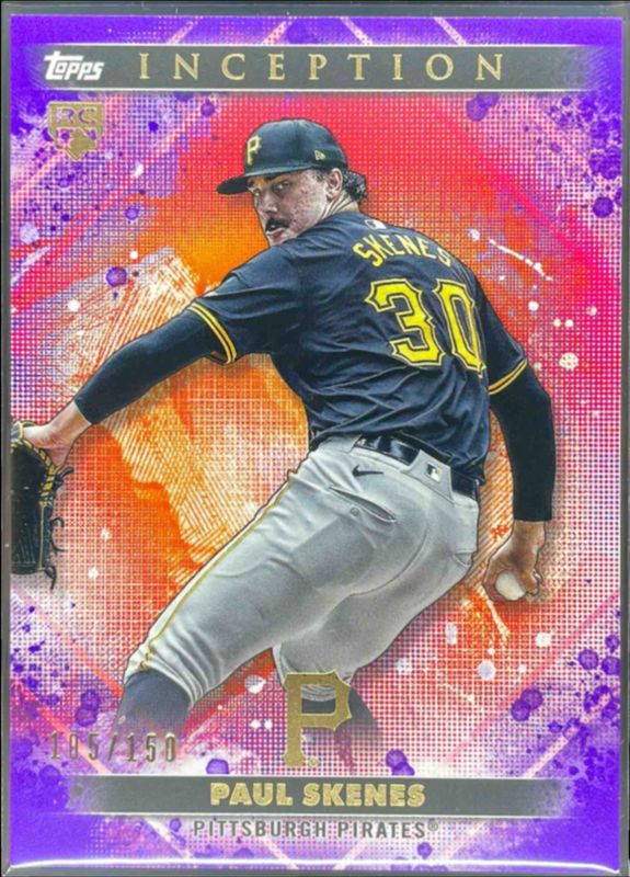 Paul Skenes 2024 Topps Inception #13 Purple /150 Rookie RAW