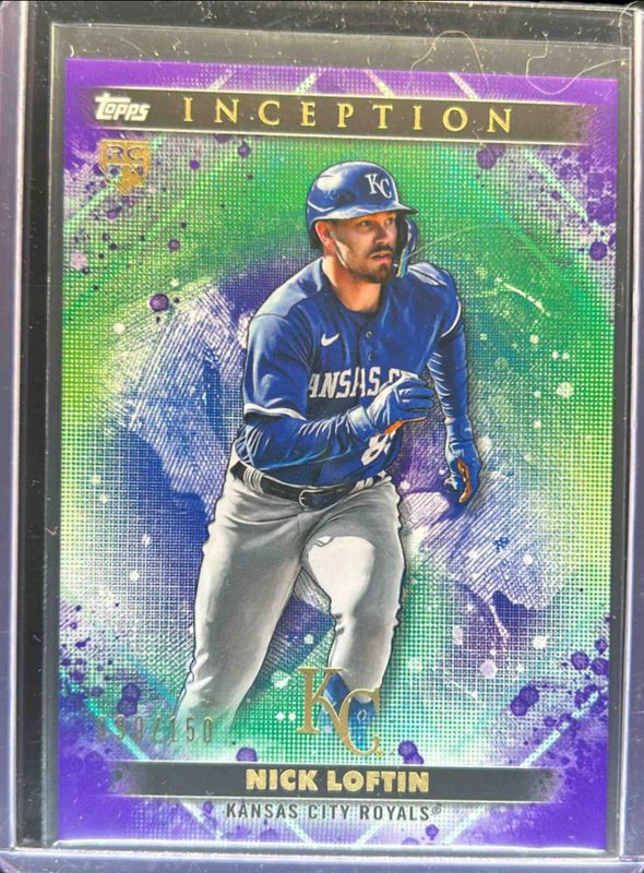 Nick Loftin 2024 Topps Inception #29 Purple /150 Rookie RAW