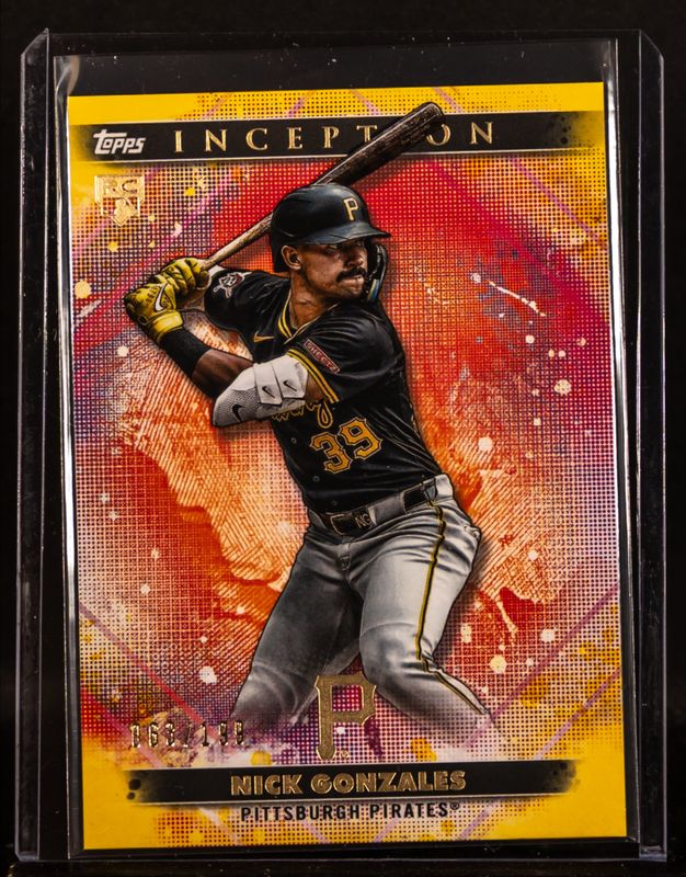 Nick Gonzales 2024 Topps Inception #52 Yellow /199 Rookie RAW