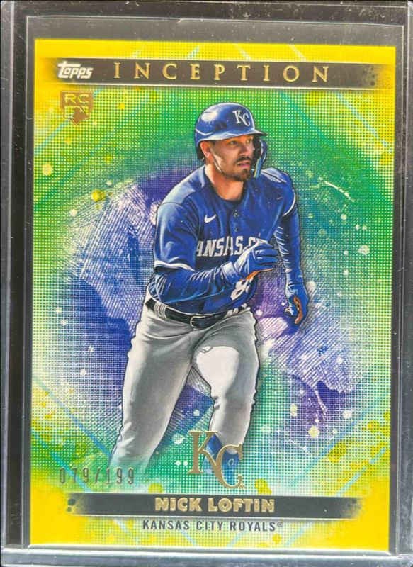 Nick Loftin 2024 Topps Inception #29 Yellow /199 Rookie RAW