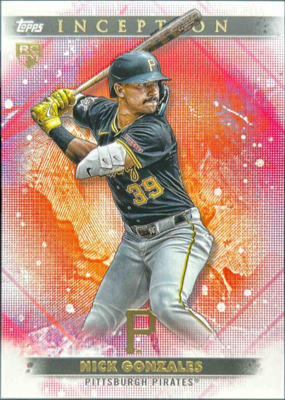 Nick Gonzales 2024 Topps Inception #52 Base Rookie RAW