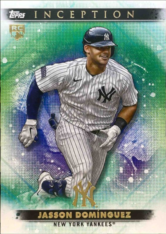Jasson Dominguez 2024 Topps Inception #38 Base Rookie RAW