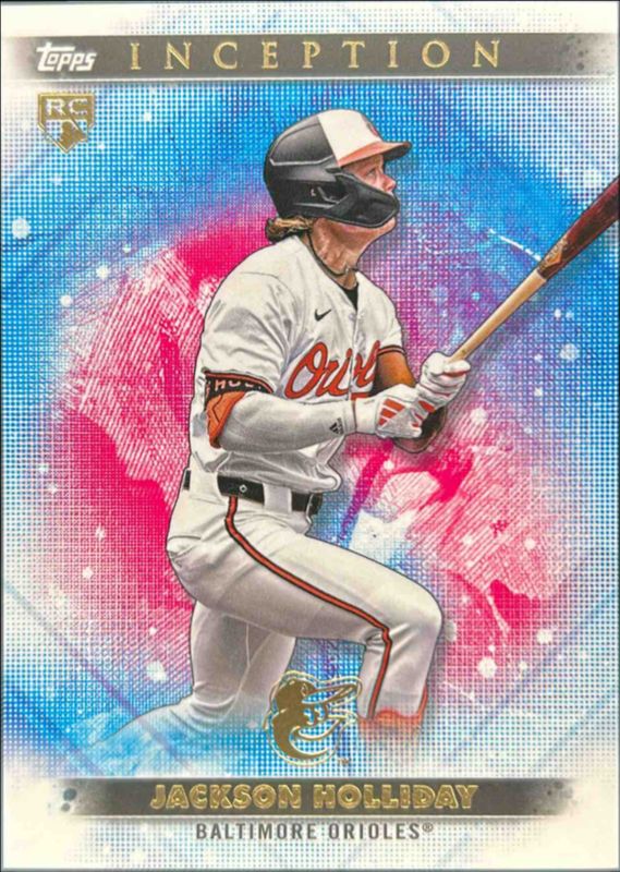 Jackson Holliday 2024 Topps Inception #7 Base Rookie RAW