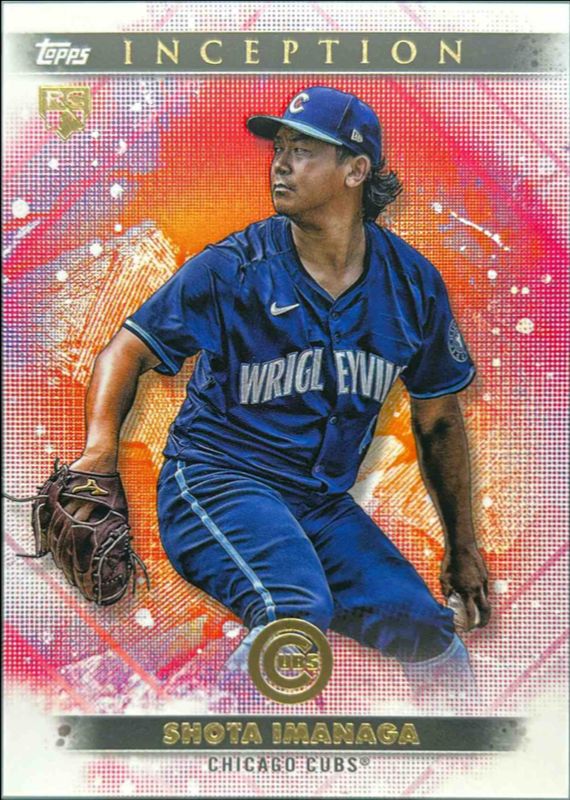 Shota Imanaga 2024 Topps Inception #87 Base Rookie RAW