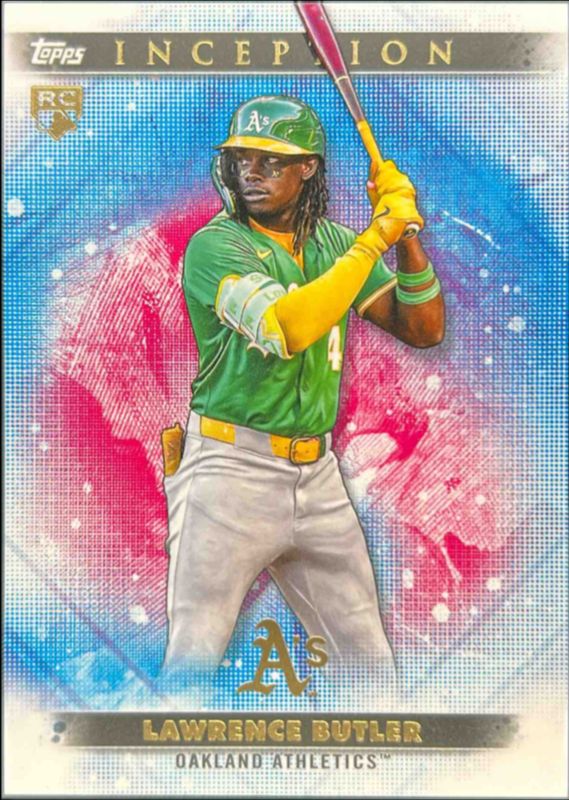 Lawrence Butler 2024 Topps Inception #10 Base Rookie RAW