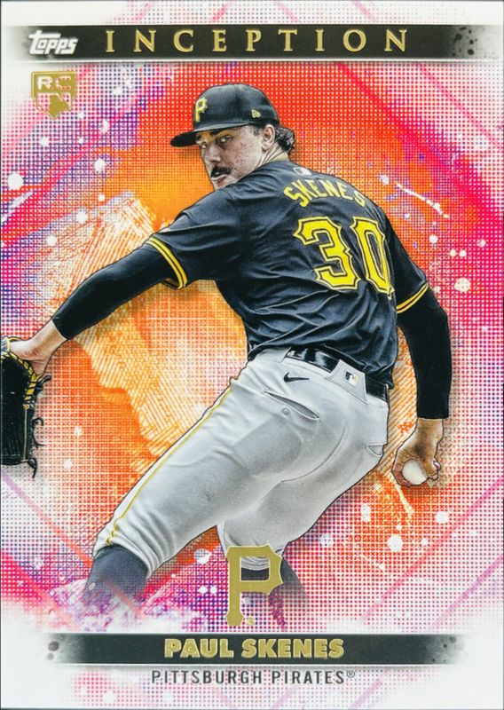 Paul Skenes 2024 Topps Inception #13 Base Rookie RAW