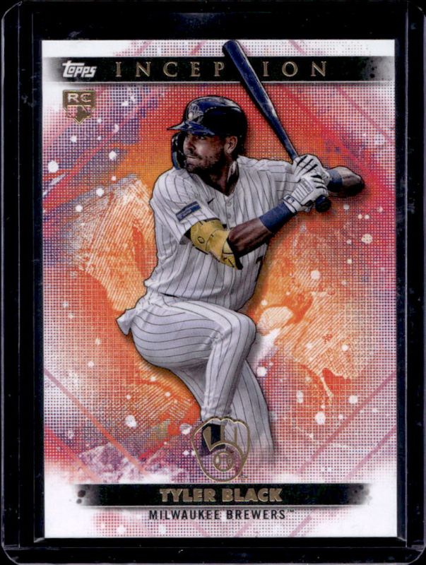 Tyler Black 2024 Topps Inception #64 Base Rookie RAW