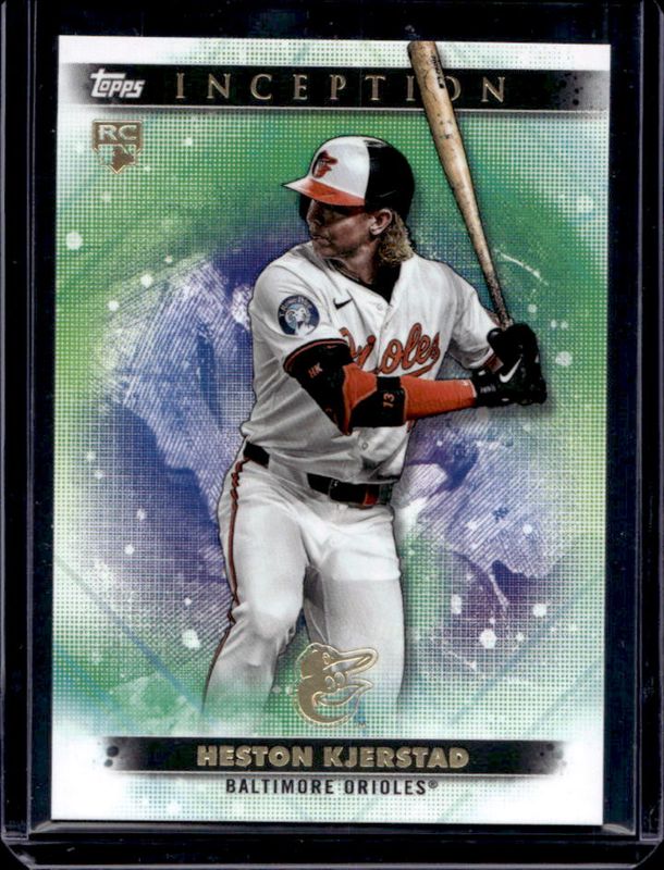 Heston Kjerstad 2024 Topps Inception #72 Base Rookie RAW