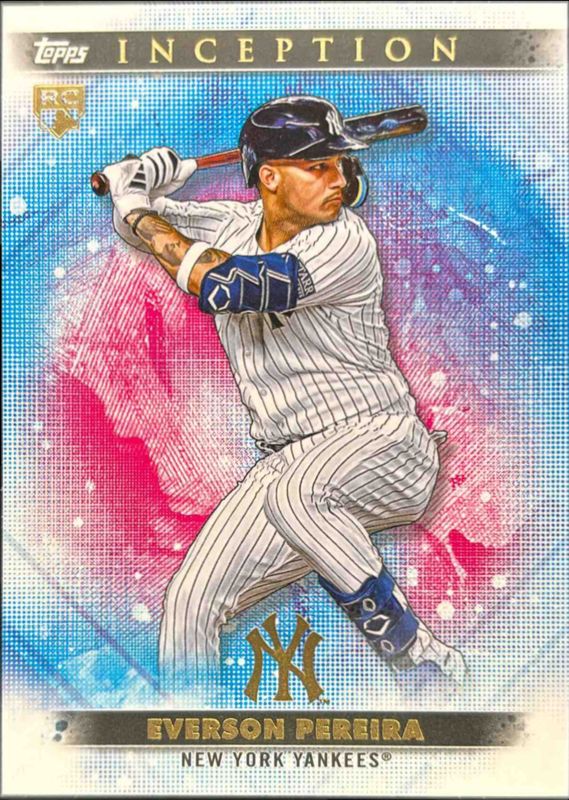 Everson Pereira 2024 Topps Inception #12 Base Rookie RAW