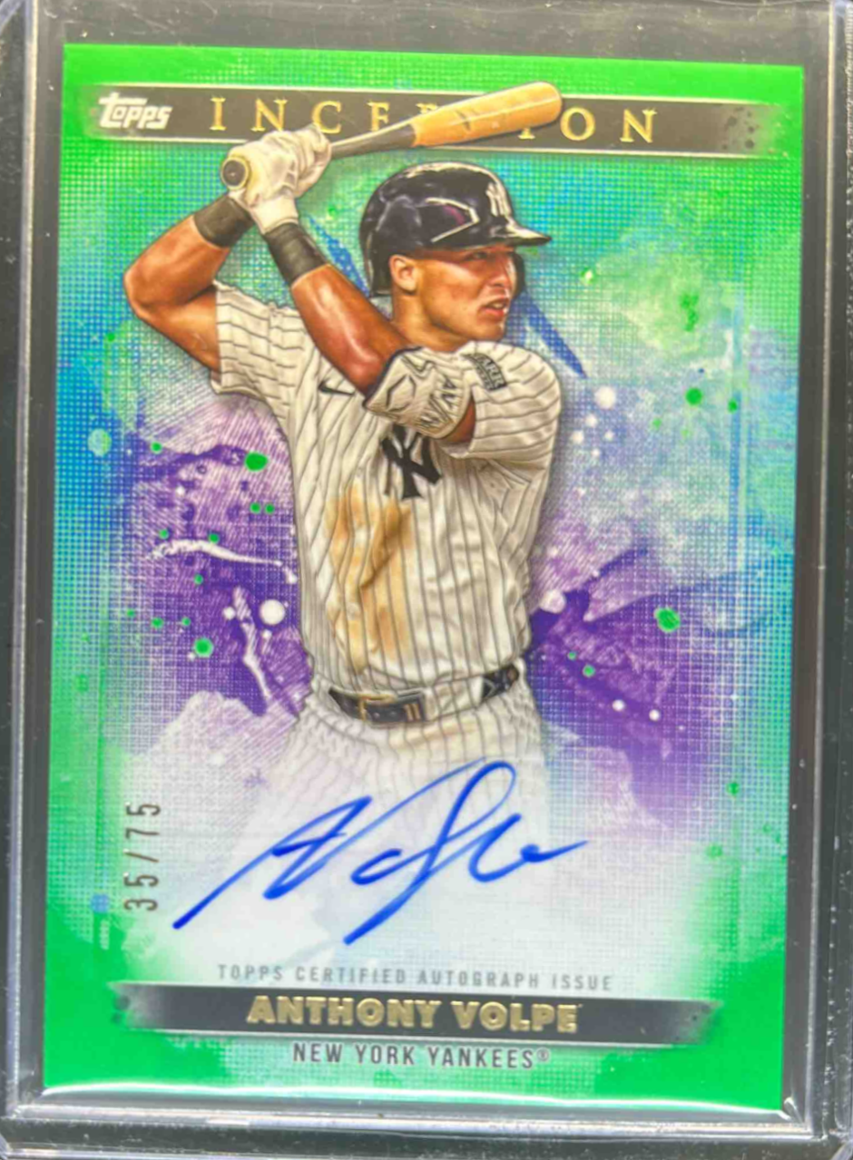 Anthony Volpe 2024 Topps Inception #BRES-AVO Base Rookies & Emerging ...