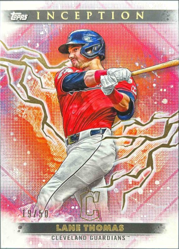 2024 Topps Inception #68 Gold Electricity /50