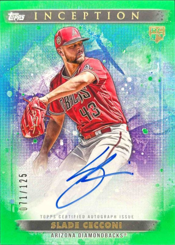 2024 Topps Inception #BRES-SC Base Rookies & Emerging Star Autographs - Green /125