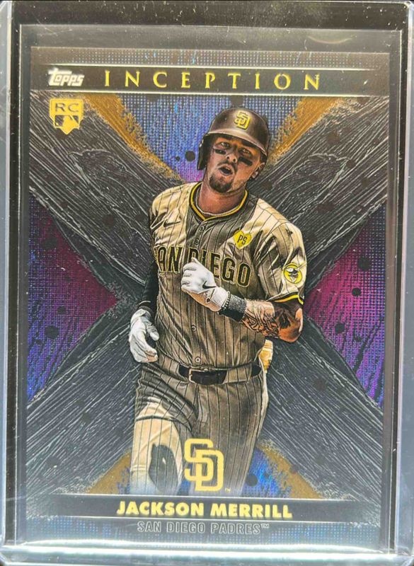 Jackson Merrill 2024 Topps Inception #119 Base Short Prints - Alpha Rookie RAW
