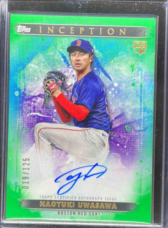 2024 Topps Inception #BRES-NU Base Rookies & Emerging Star Autographs - Green /125