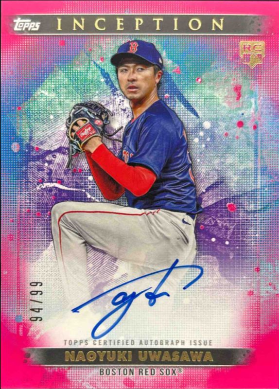 2024 Topps Inception #BRES-NU Base Rookies & Emerging Star Autographs - Magenta /99