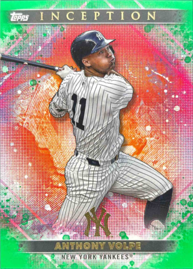 Anthony Volpe 2024 Topps Inception #63 Green Price Guide - Sports Card ...