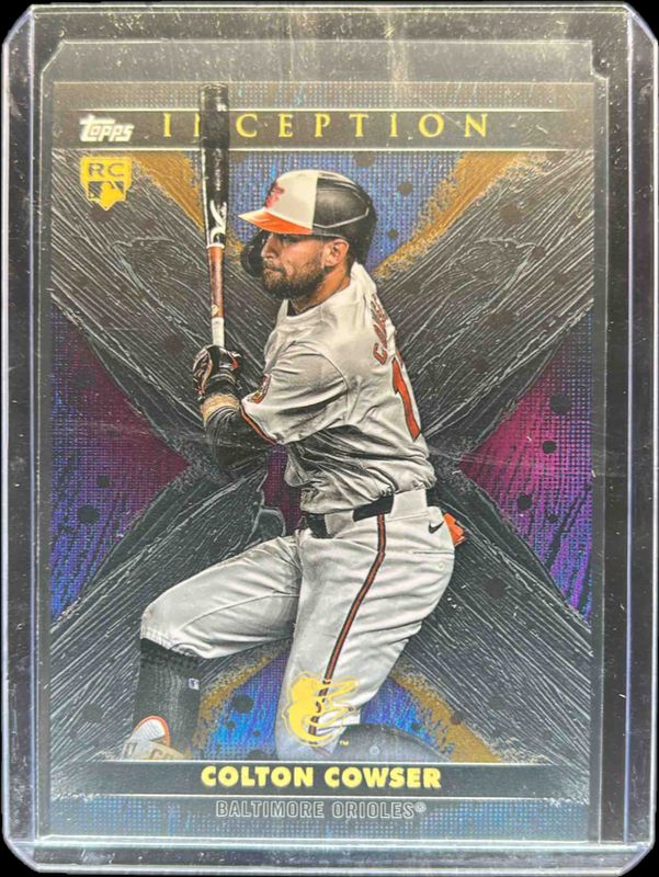 Colton Cowser 2024 Topps Inception #107 Base Short Prints - Alpha Rookie RAW