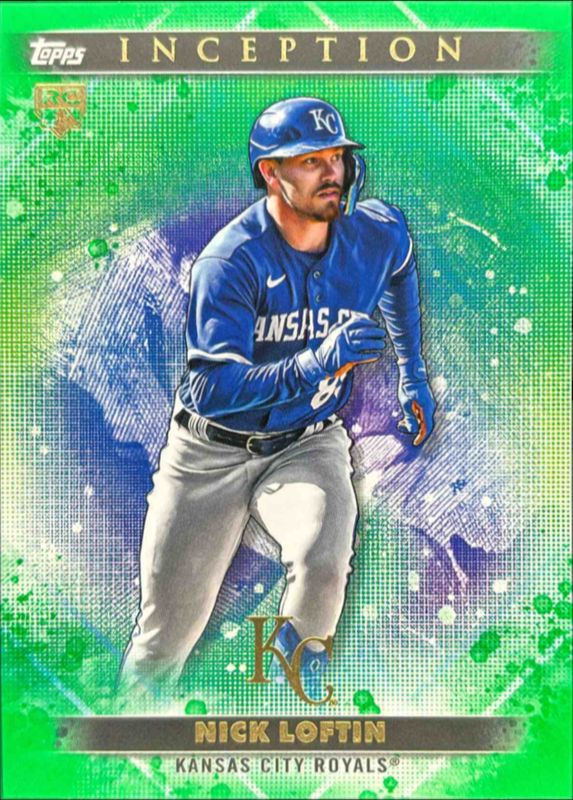 Nick Loftin 2024 Topps Inception #29 Green Rookie RAW