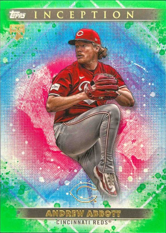 Andrew Abbott 2024 Topps Inception #80 Green Price Guide - Sports 