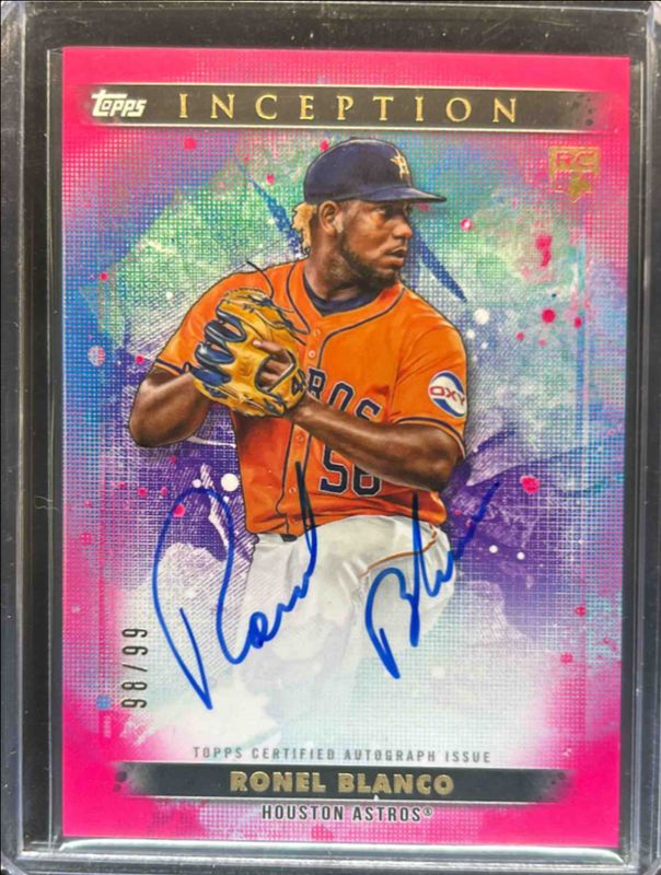 2024 Topps Inception #BRES-RB Base Rookies & Emerging Star Autographs - Magenta /99