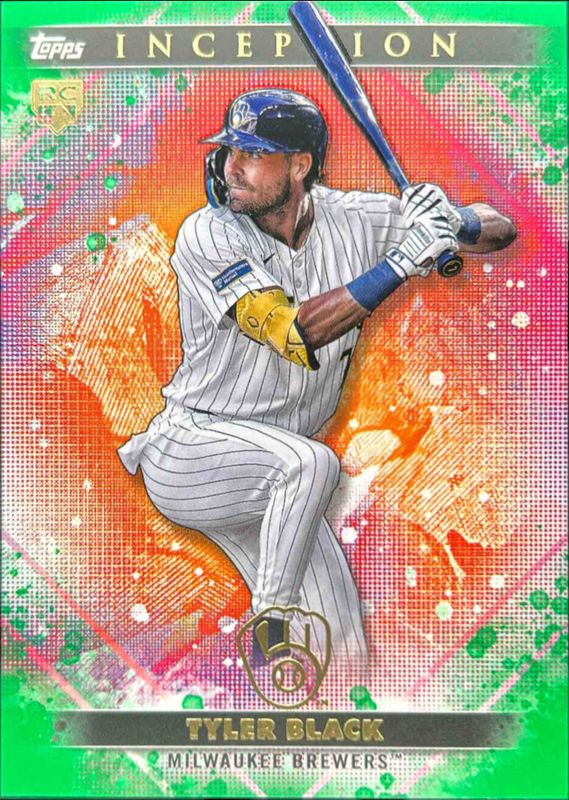 Tyler Black 2024 Topps Inception #64 Green Rookie RAW