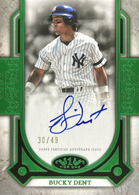 2024 Topps Tier One #PPA-BD Prime Performers Autographs - Green Foil /25