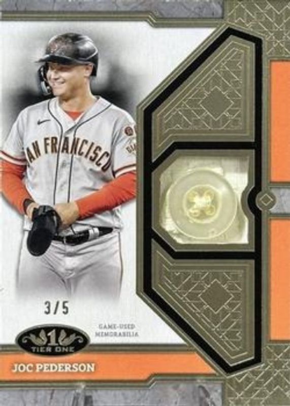 2024 Topps Tier One #T1R-JP Tier One Relics Buttons /5