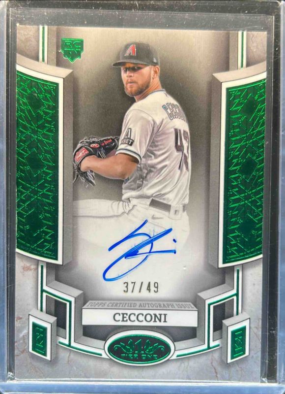 2024 Topps Tier One #BOA-SC Break Out Autographs - Green Foil /99