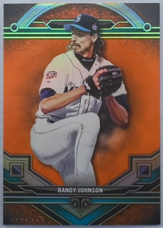 Randy Johnson 2024 Topps Triple Threads #104 Amber /199 RAW