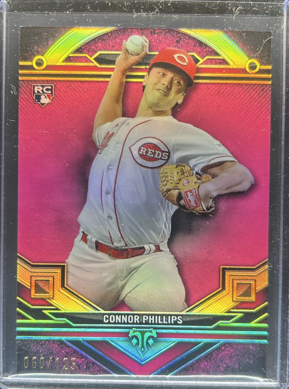 Connor Phillips 2024 Topps Triple Threads #35 Tourmaline /125 Rookie RAW