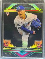 Yoshinobu Yamamoto 2024 Topps Triple Threads #163 Onyx /50 Price