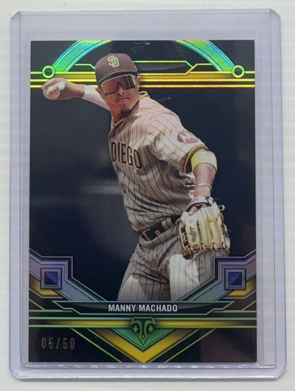 Manny Machado 2024 Topps Triple Threads #138 Onyx /50 RAW