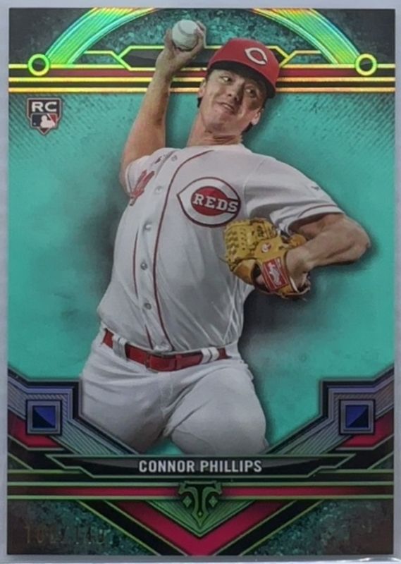 Connor Phillips 2024 Topps Triple Threads #35 Aquamarine /149 Rookie RAW