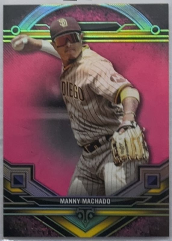 Manny Machado 2024 Topps Triple Threads #138 Tourmaline /125 RAW