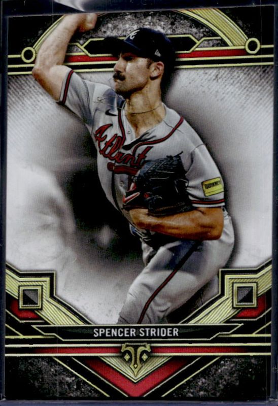 Spencer Strider 2024 Topps Triple Threads #88 Base RAW