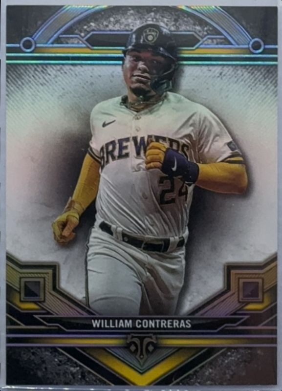William Contreras 2024 Topps Triple Threads #74 Base RAW