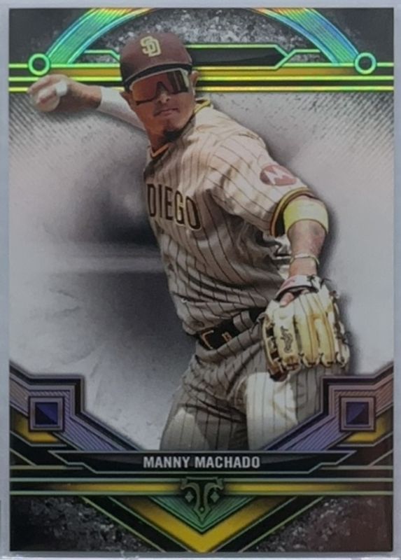 Manny Machado 2024 Topps Triple Threads #138 Base RAW