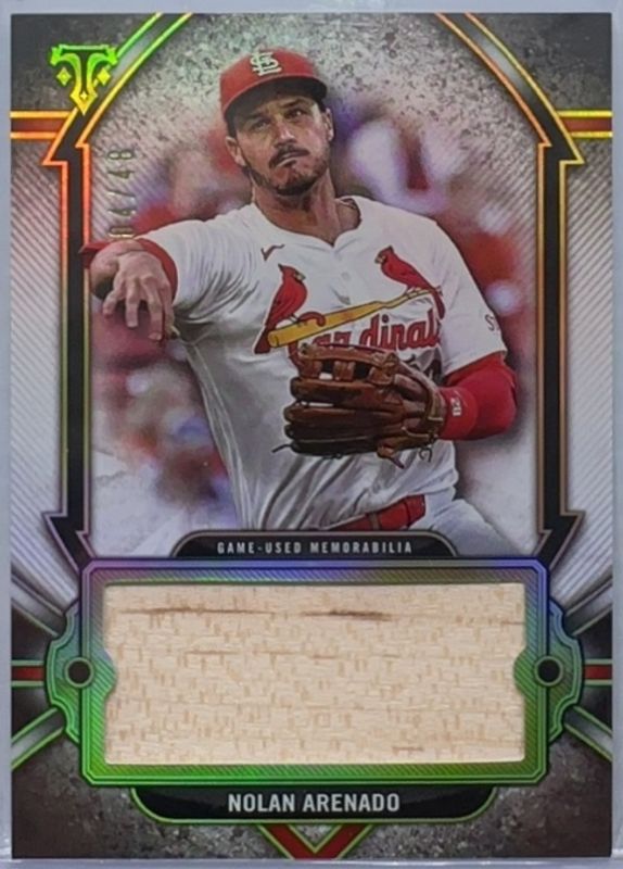 Nolan Arenado 2024 Topps Triple Threads #SJR-NA Single Jumbo Relics /48 RAW