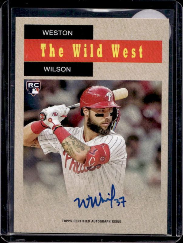 2024 Topps Archives #58WA-WW 1958 Topps TV Westerns Autographs